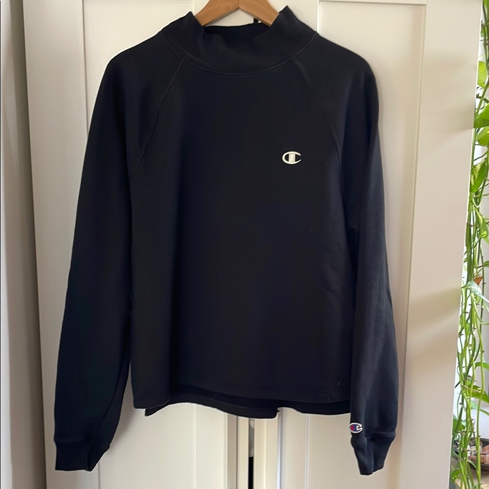 Champion Powerblend Mock Neck Pullover